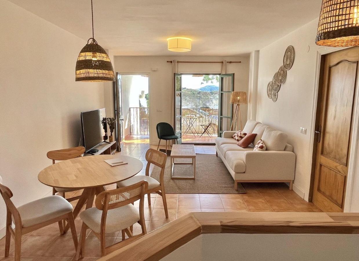 Casa La Aguanosa Con Piscina Y Vistas Al Mar Apartment Frigiliana Exterior foto